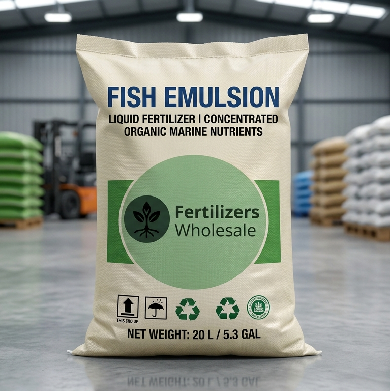 Fish Emulsion Liquid Fertilizer | Concentrated Organic Marine Nutrients