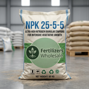 NPK 25-5-5 Fertilizer | Ultra-High Nitrogen Granular Compound